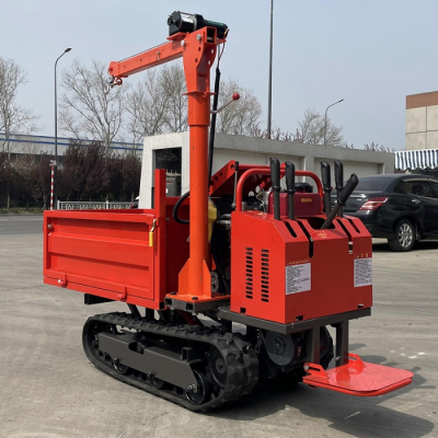 750Kg Crawler Dumper With 500Kg Crane