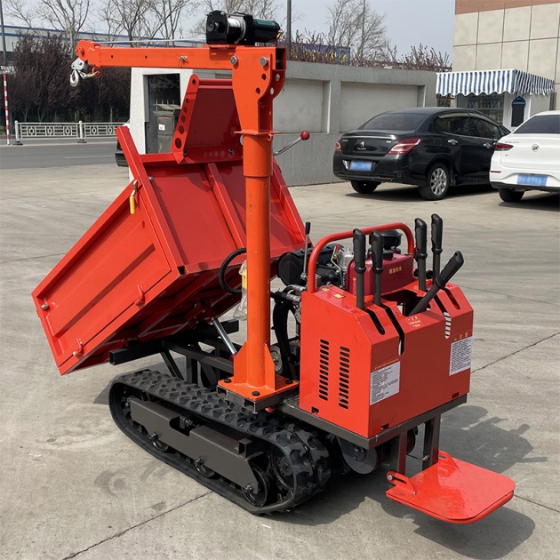 750Kg Crawler Dumper With 500Kg Crane