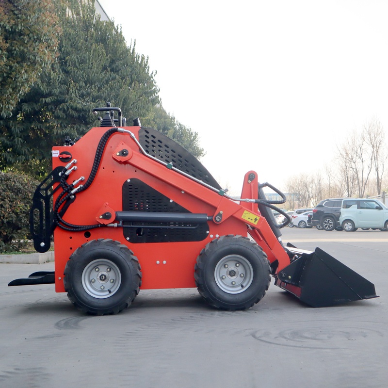 mini wheel skid steer loader