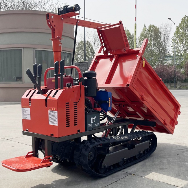 750Kg Crawler Dumper With 500Kg Crane