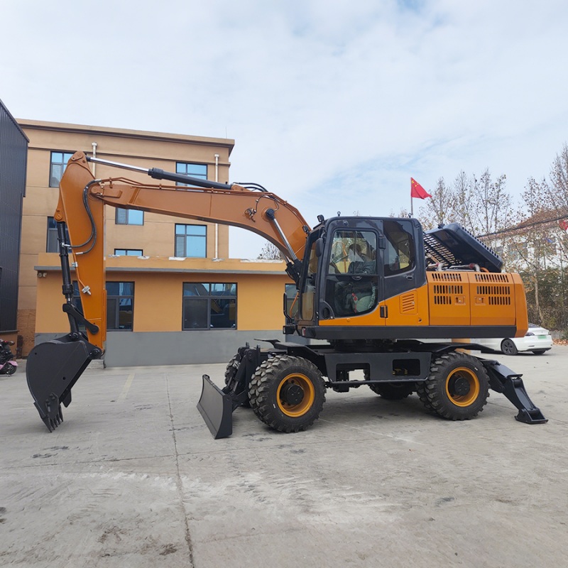 wheel excavator
