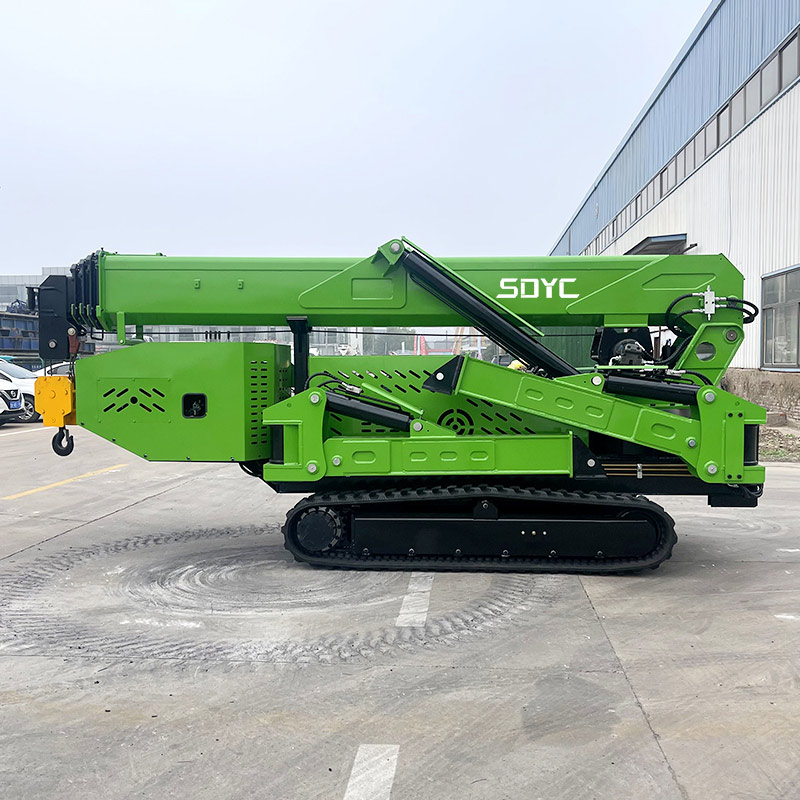 8 ton crawler spider crane