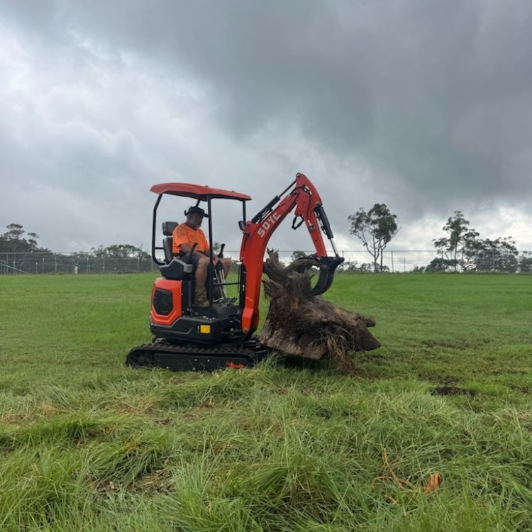 micro excavator