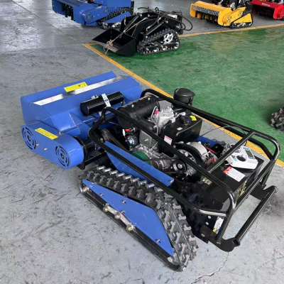 Remote-controlled lawn mowers