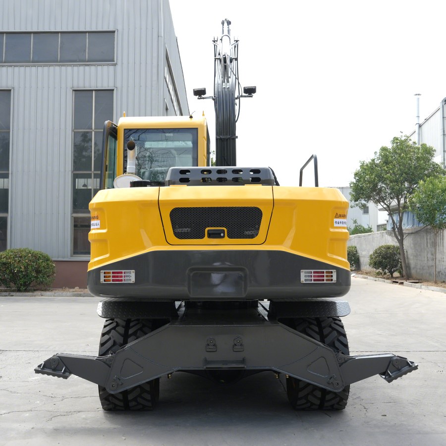 Wheeled excavator Wheeled excavator