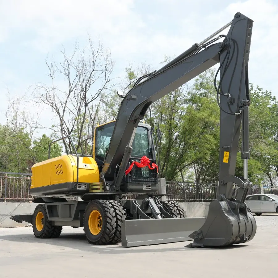 Wheeled excavator Wheeled excavator