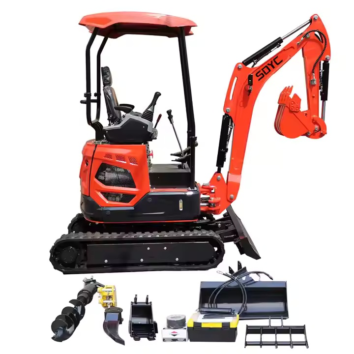 Factory Price Kubota Engine Small Mini Digger