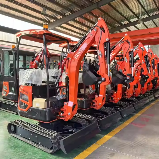 Factory Price Kubota Engine Small Mini Digger