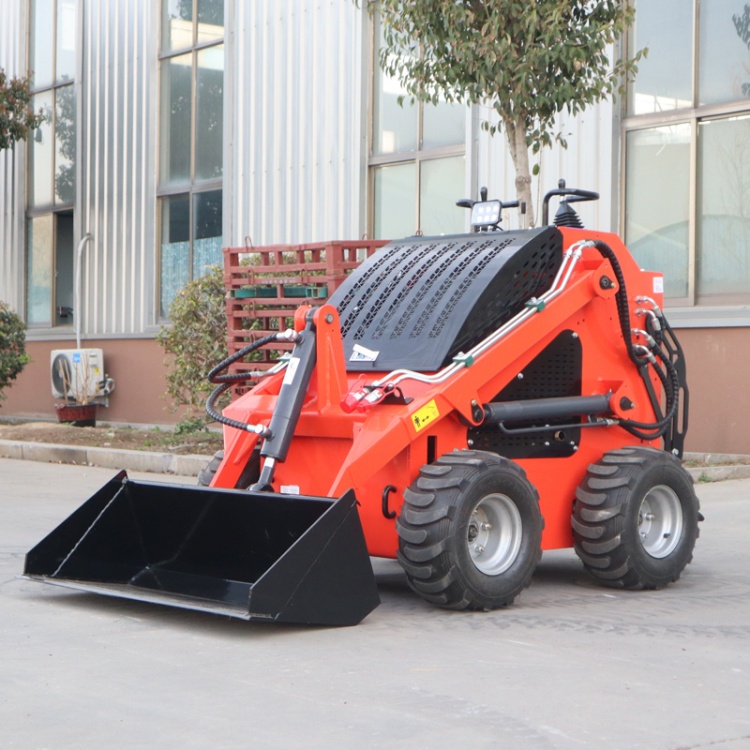 mini wheel skid steer loader