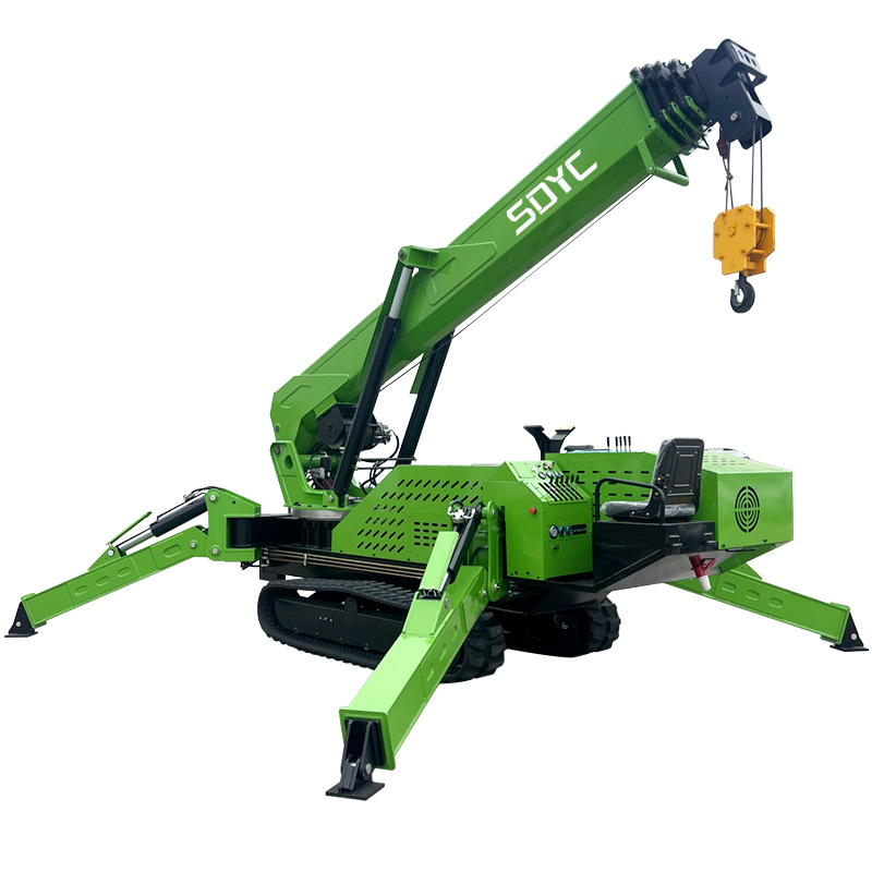 8 ton crawler spider crane