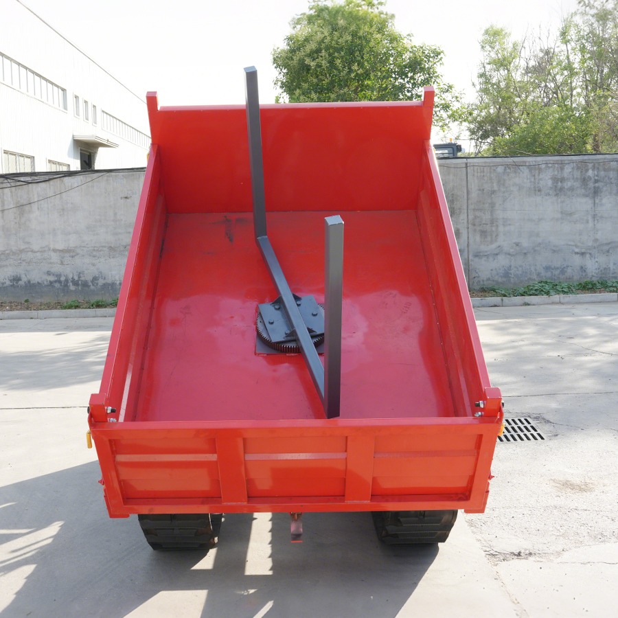 3 ton crawler dump truck with crane
