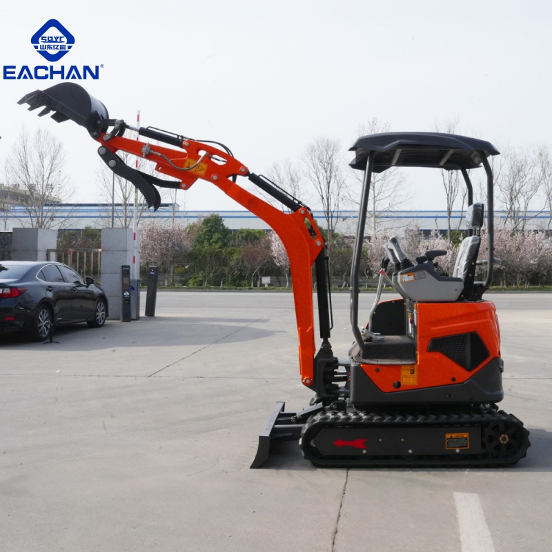 Máy xúc mini bánh xích 2 tấn