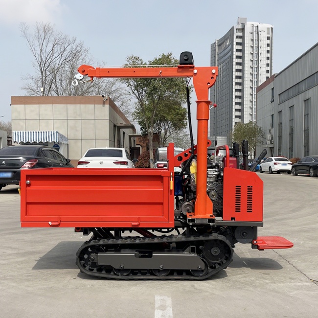 750Kg Crawler Dumper With 500Kg Crane