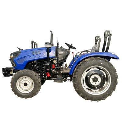 Tracteur à roues de 80 CV
