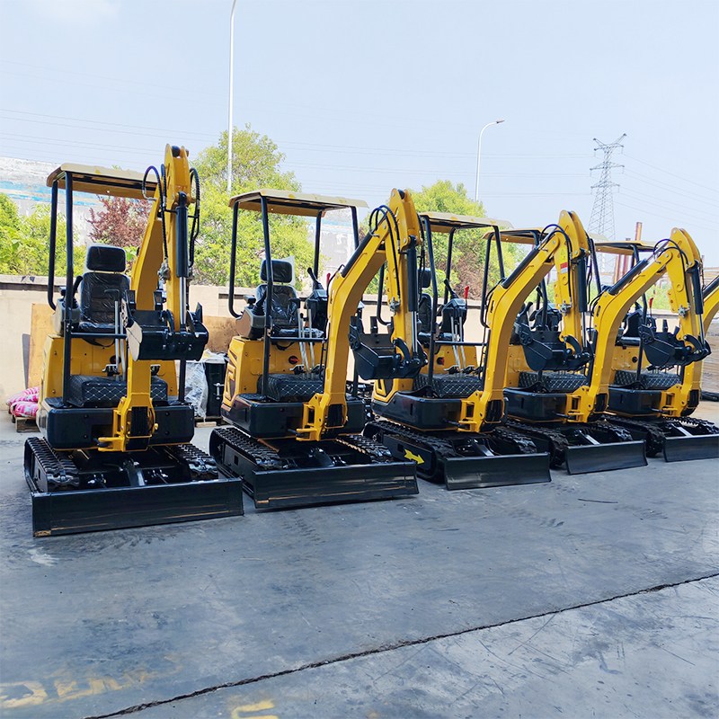 Chinese 1.2 ton mini excavator