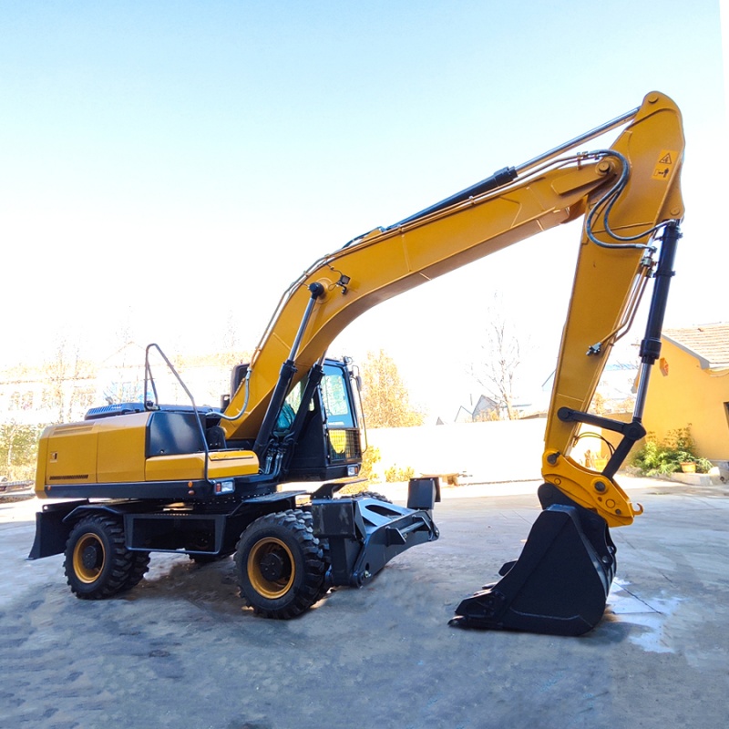 Escavatore gommato da 21,5 tonnellate