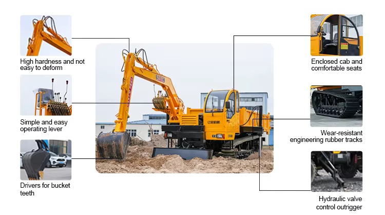 Crawler dumper truck Crawler dumper truck