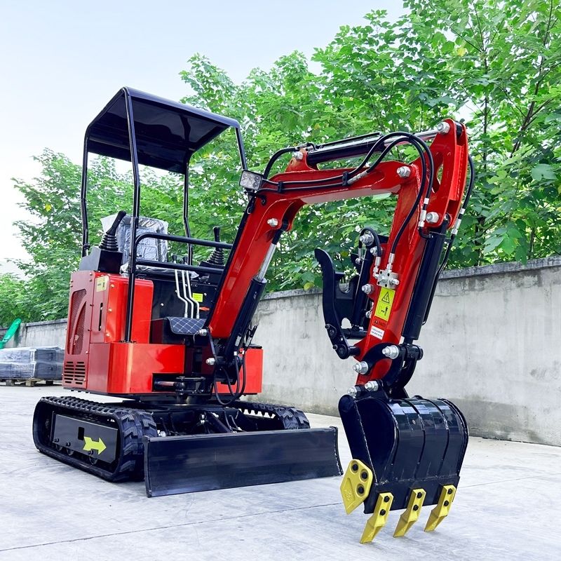 Petite excavatrice, mini excavatrice, excavatrice de 1,8 tonne, fouille de 1800 kg