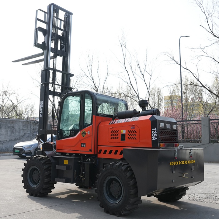 Rough terrain forklift 3.5 ton