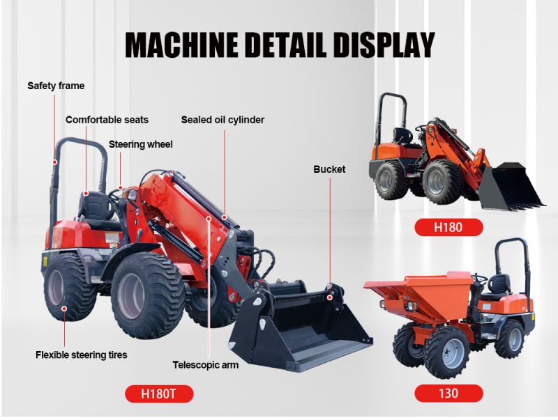 Máy xúc lật YC-H180T