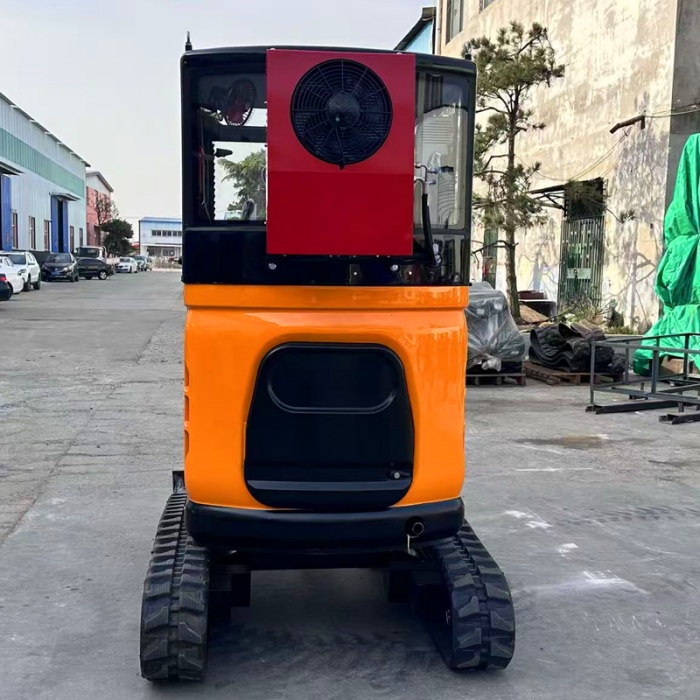 Mini escavadeira chinesa com cabine