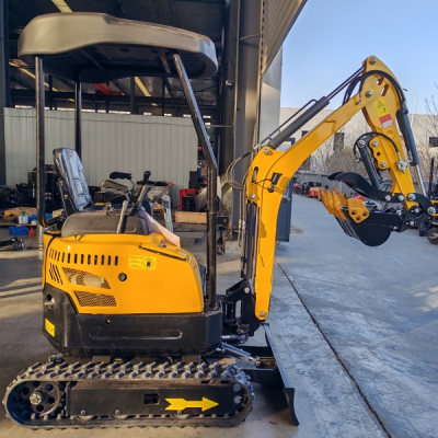 Small chinese excavator