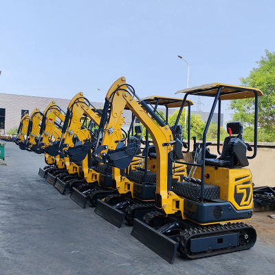 Chinese 1.2 ton mini excavator