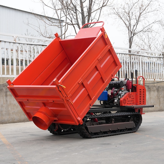 crawler dump truck