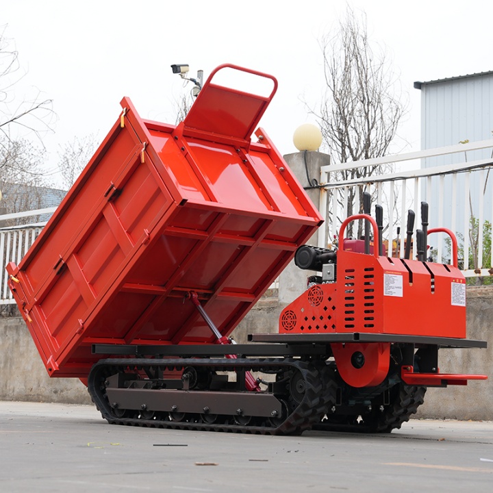 crawler dump truck