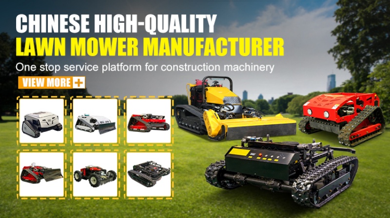 remote-controlled lawn mower  remote-controlled lawn mower
