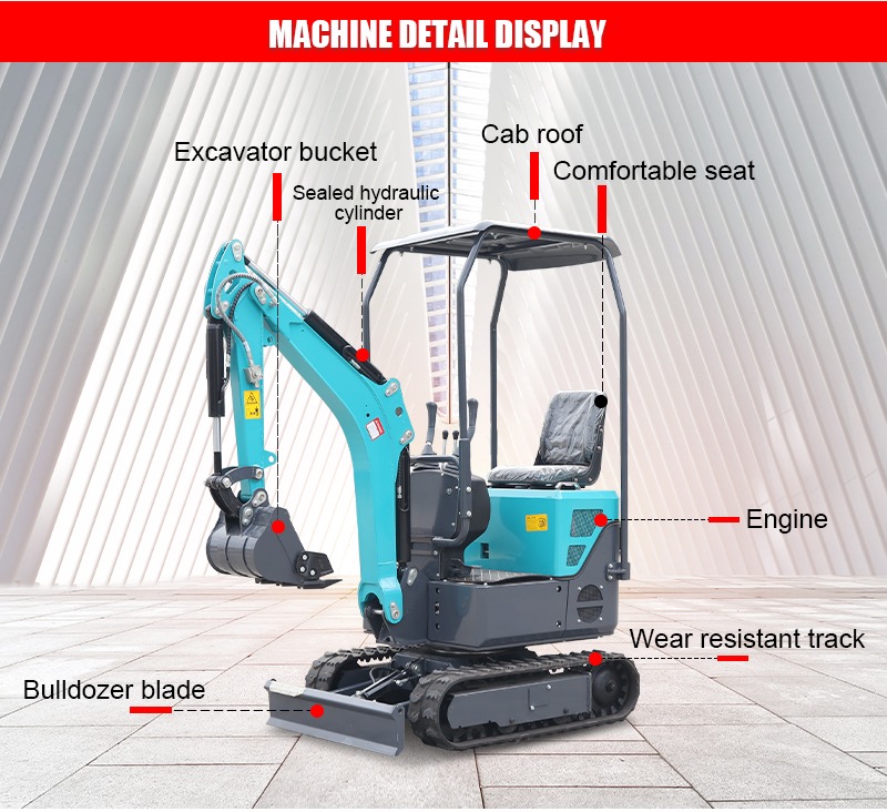 Eachan Group mini excavator Eachan Group mini excavator