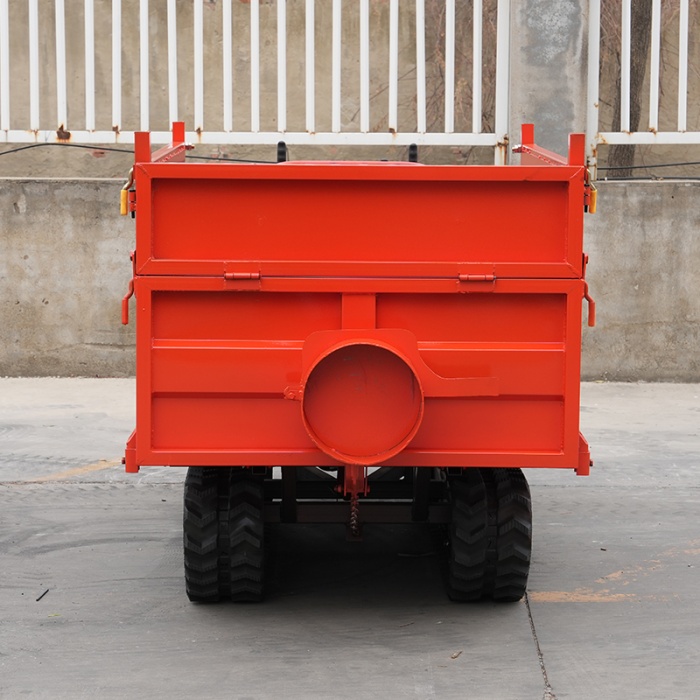 crawler dump truck
