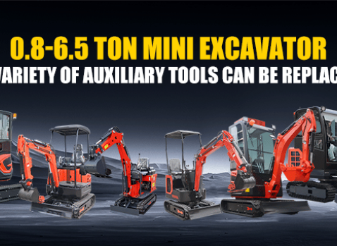 Ekskavator kecil ekskavator mini penggali 1 Ton