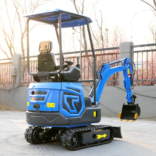 mini máquina de escavação