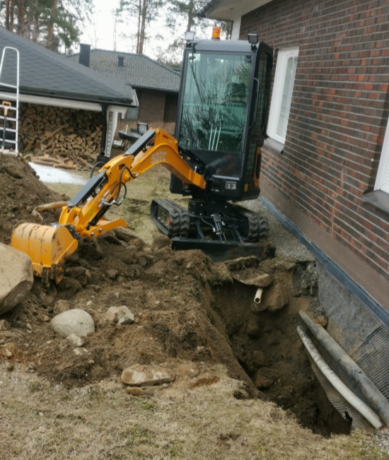 miniexcavadora miniexcavadora