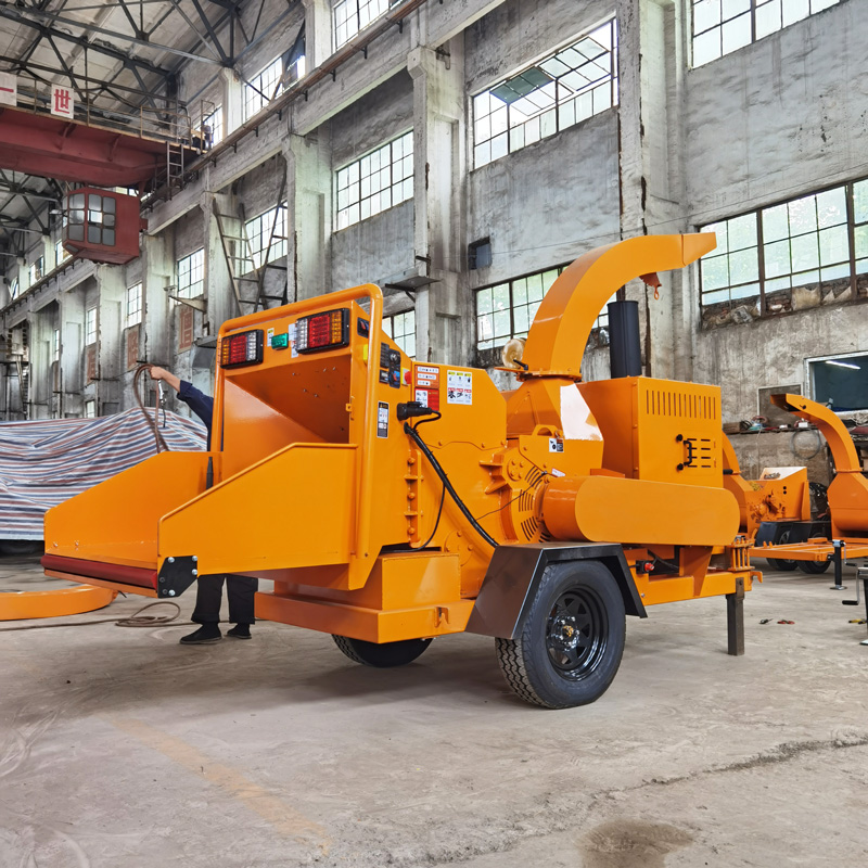 Tree Branch Crusher Machine