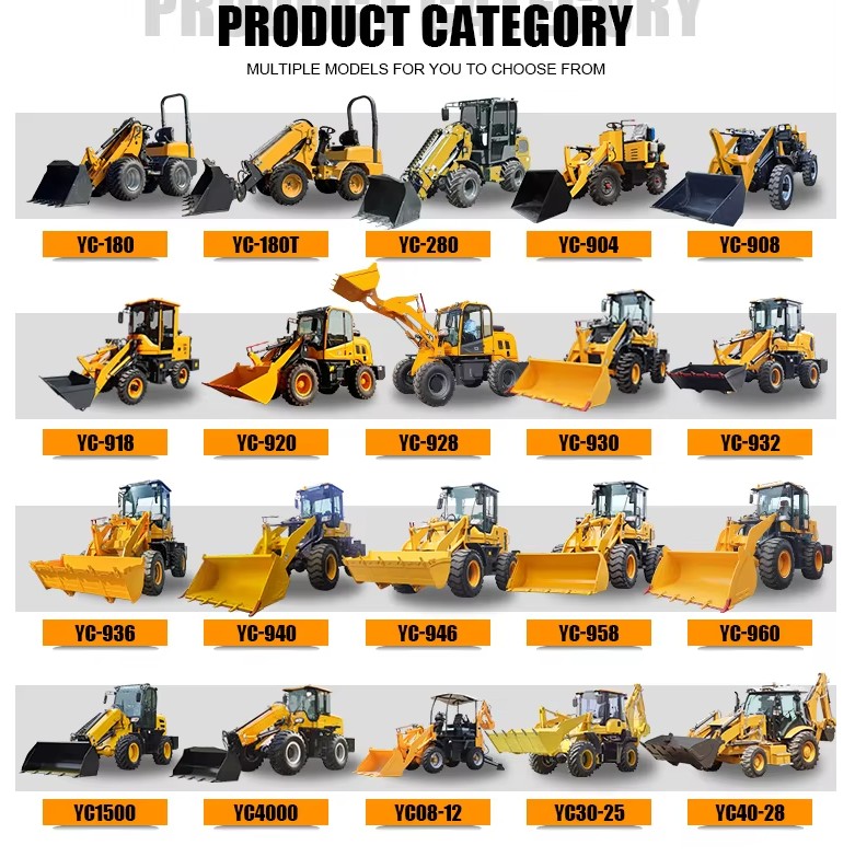 YC-80  Mini Telescopic Wheel Loader