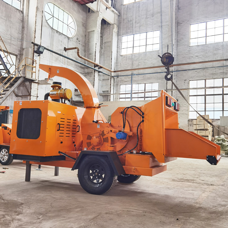 Tree Branch Crusher Machine