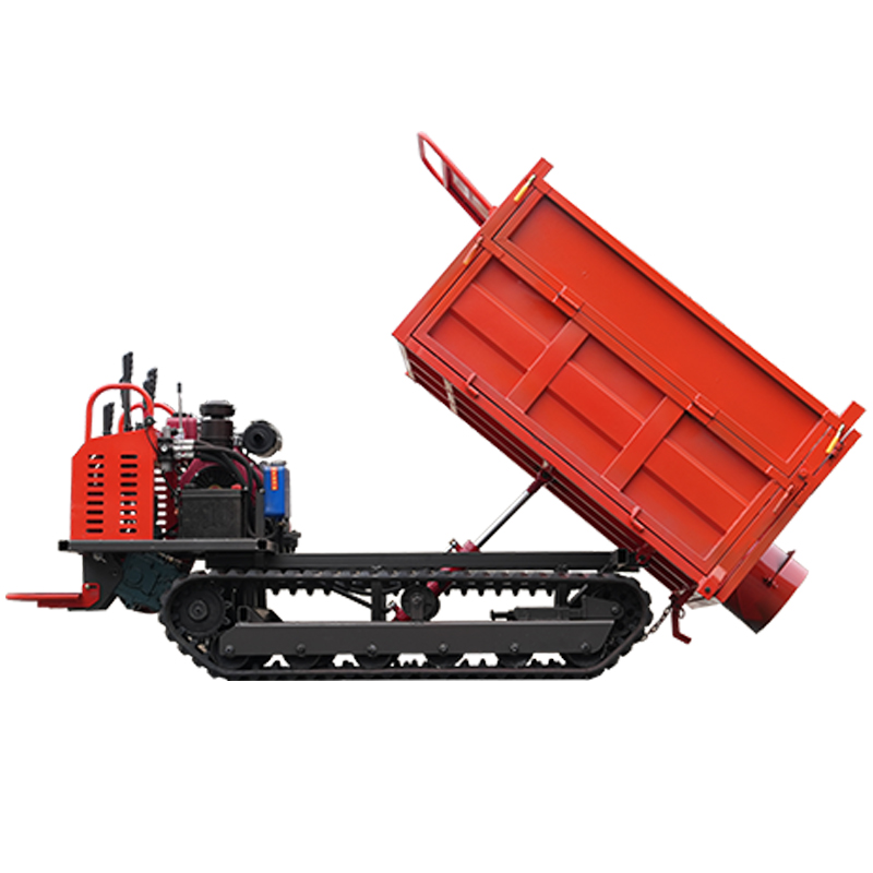 crawler dump truck
