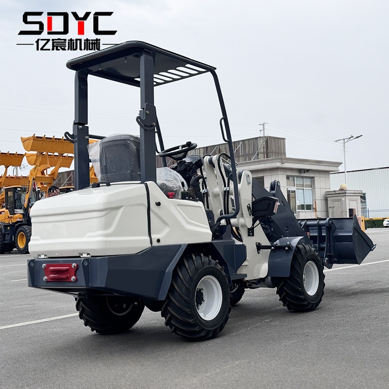 Compact electric wheel loader