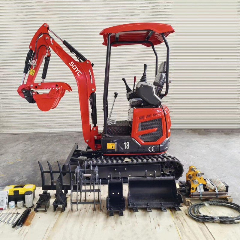 Factory Price Kubota Engine Small Mini Digger