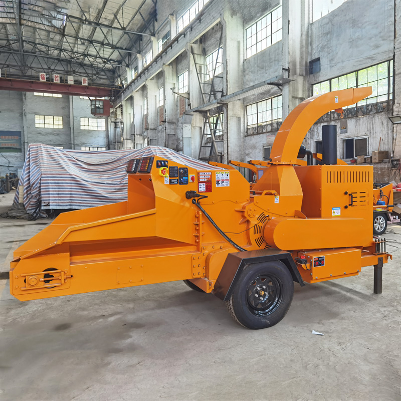 Tree Branch Crusher Machine