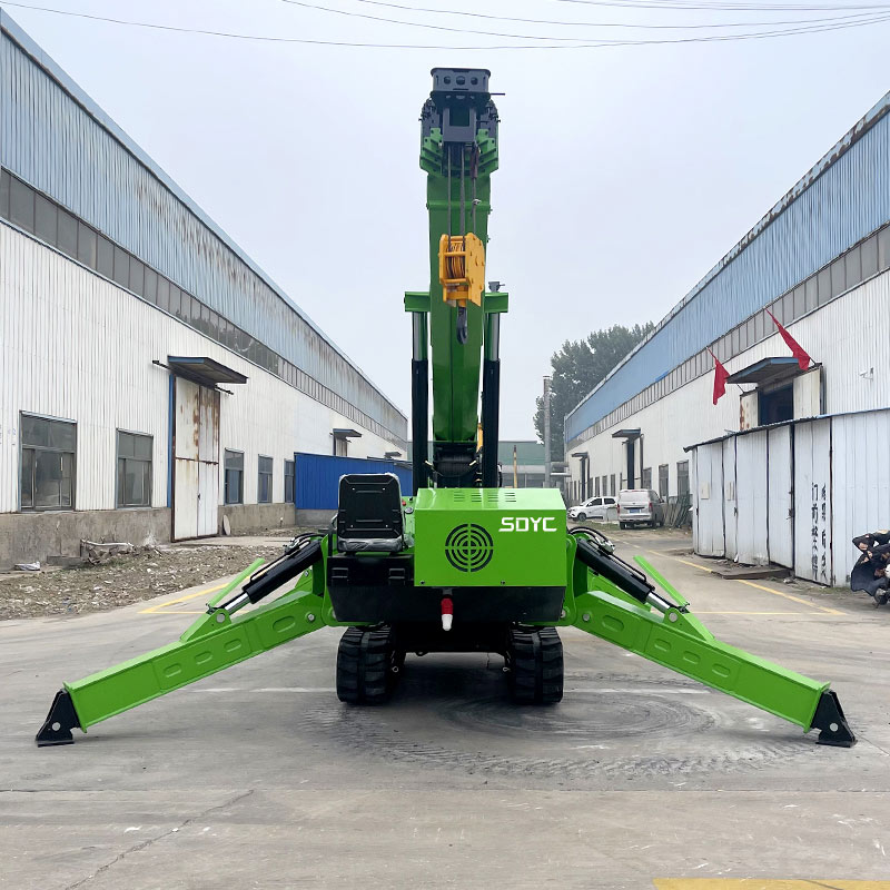 8 ton crawler spider crane