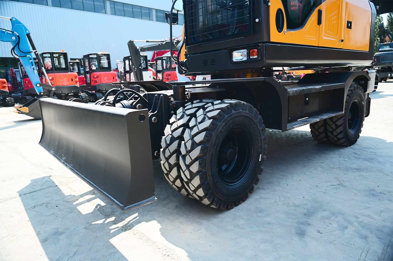 Wheel excavator Wheel excavator