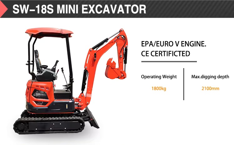1.8 ton excavator 1.8 ton excavator