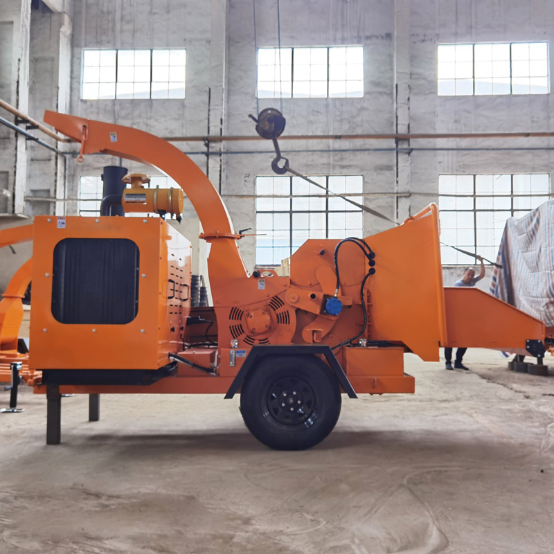 Tree Branch Crusher Machine