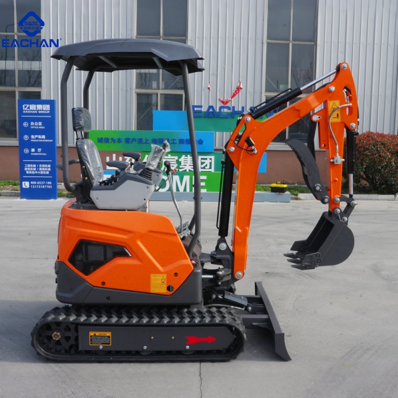 Máy xúc mini bánh xích 2 tấn
