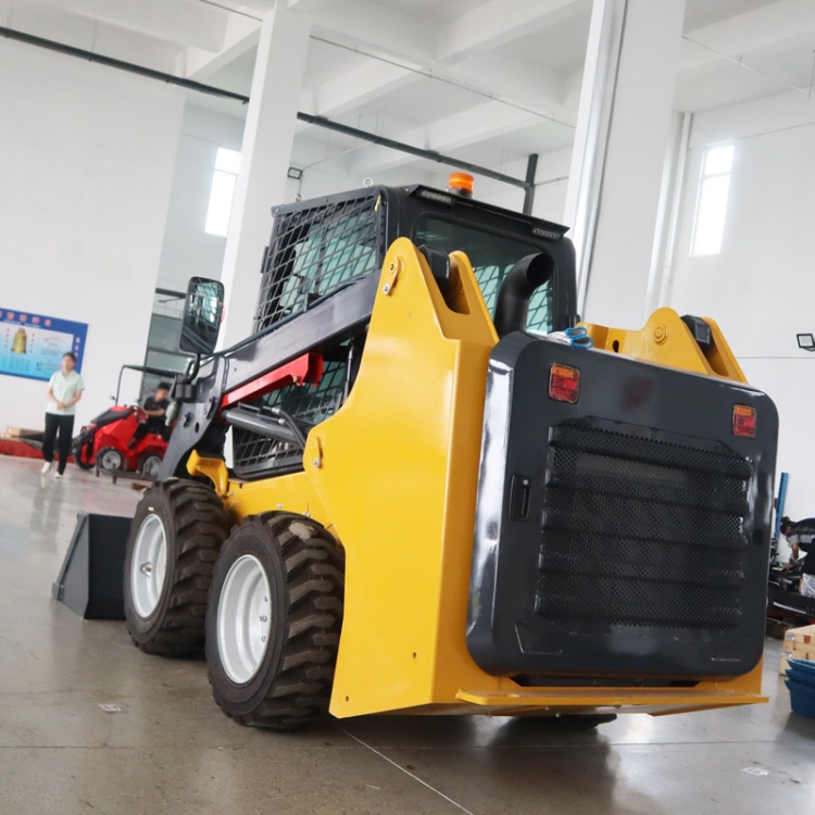Trình tải lái xe trượt bánh xe